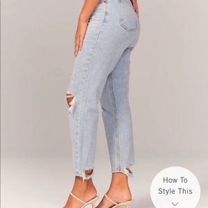 Abercrombie Curve Love Mom Jeans
